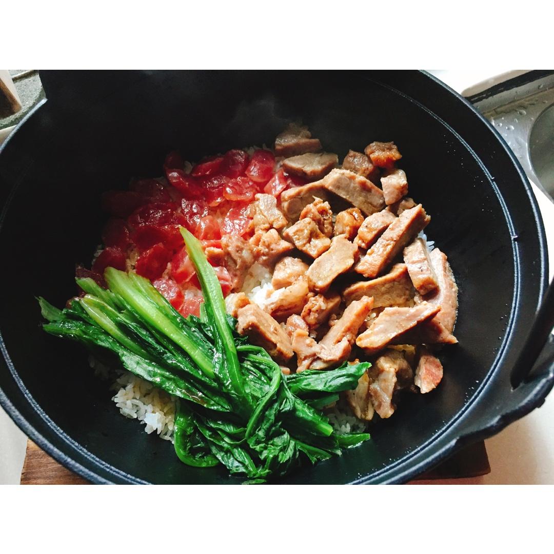 香肠煲仔饭