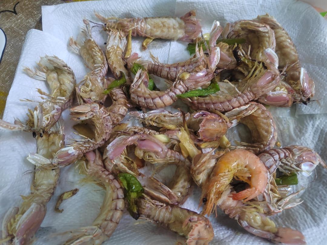 椒盐皮皮虾（空气炸锅）