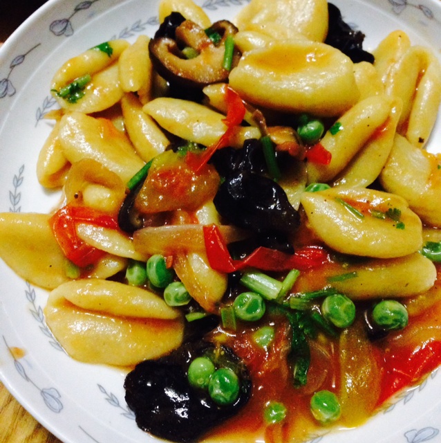 ashley14做的炒麻食儿猫耳朵