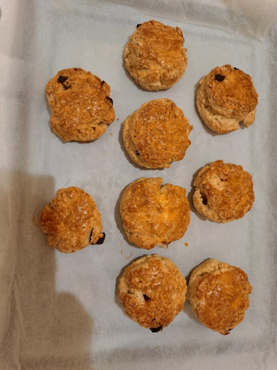 英式葡萄干scone（司康饼）