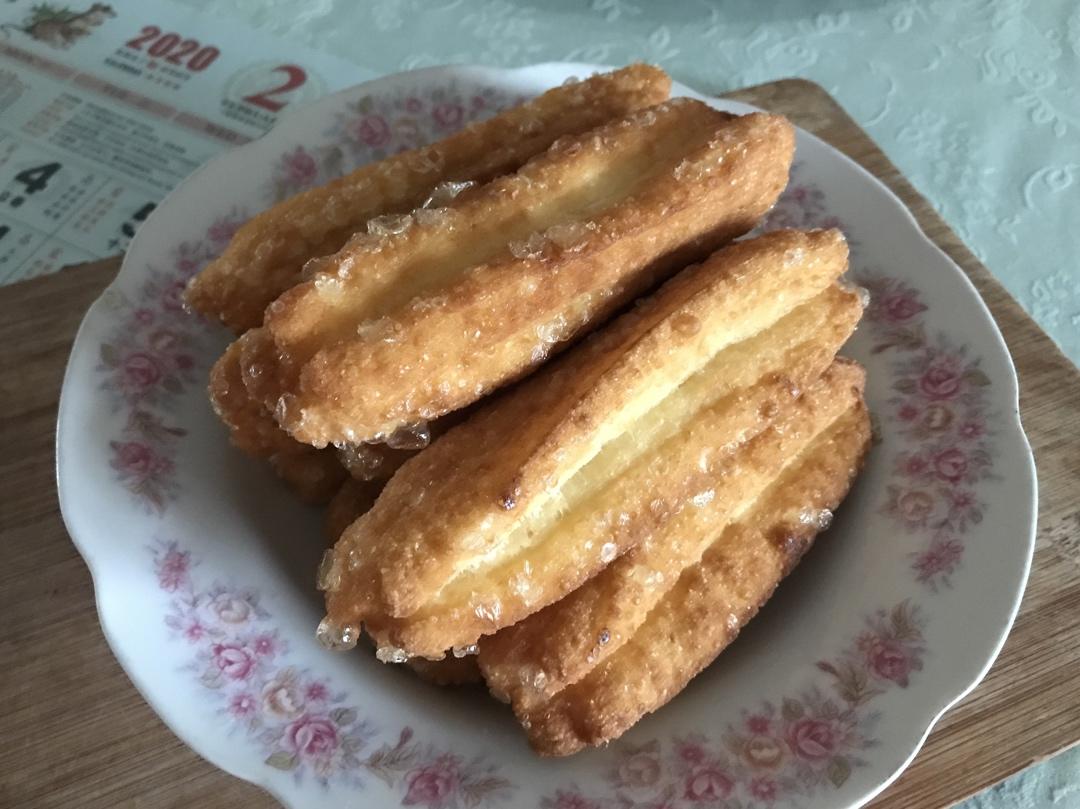 新手-四步做奶香小油条｜超简单