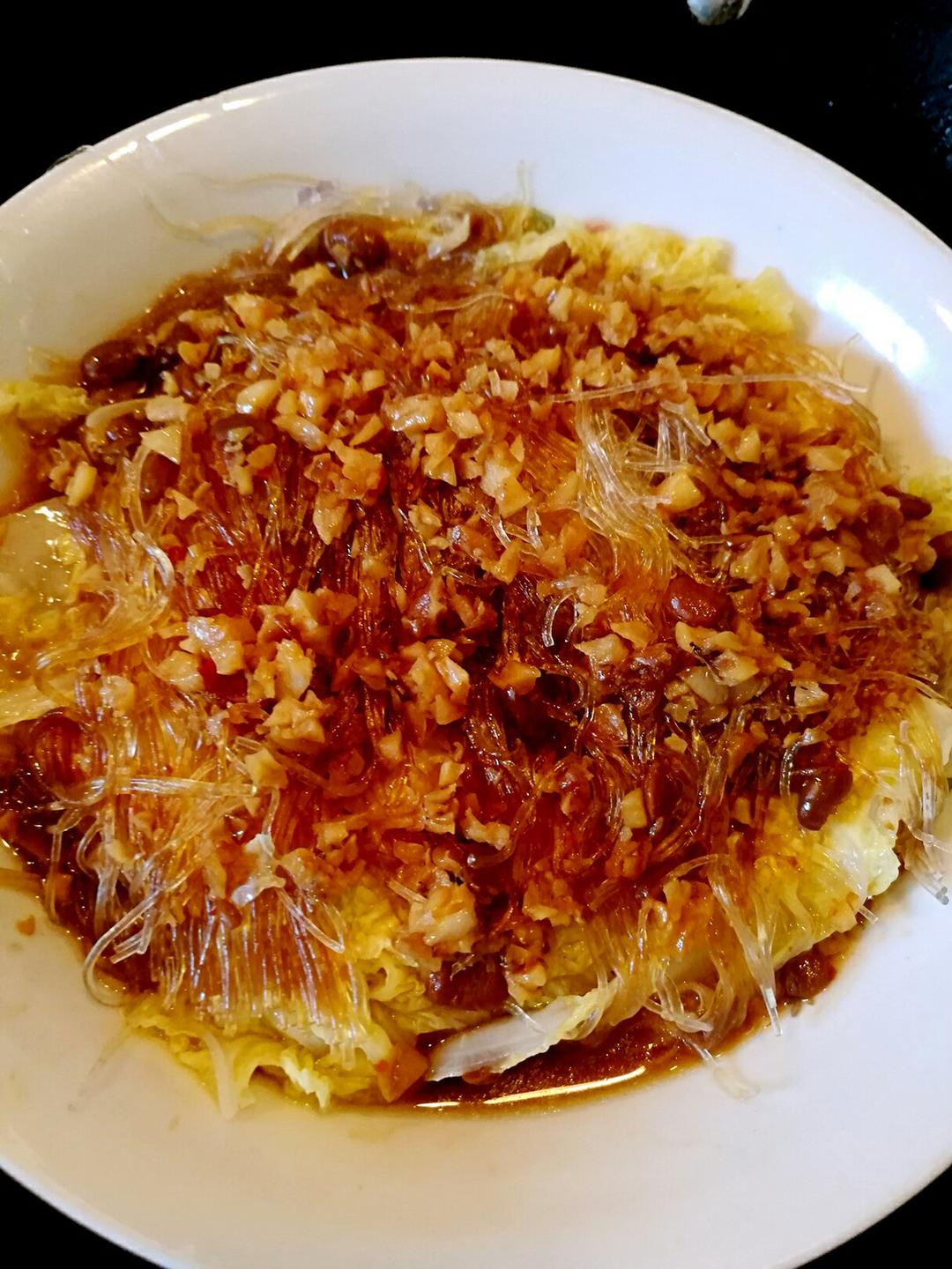 蒜蓉粉丝蒸娃娃菜