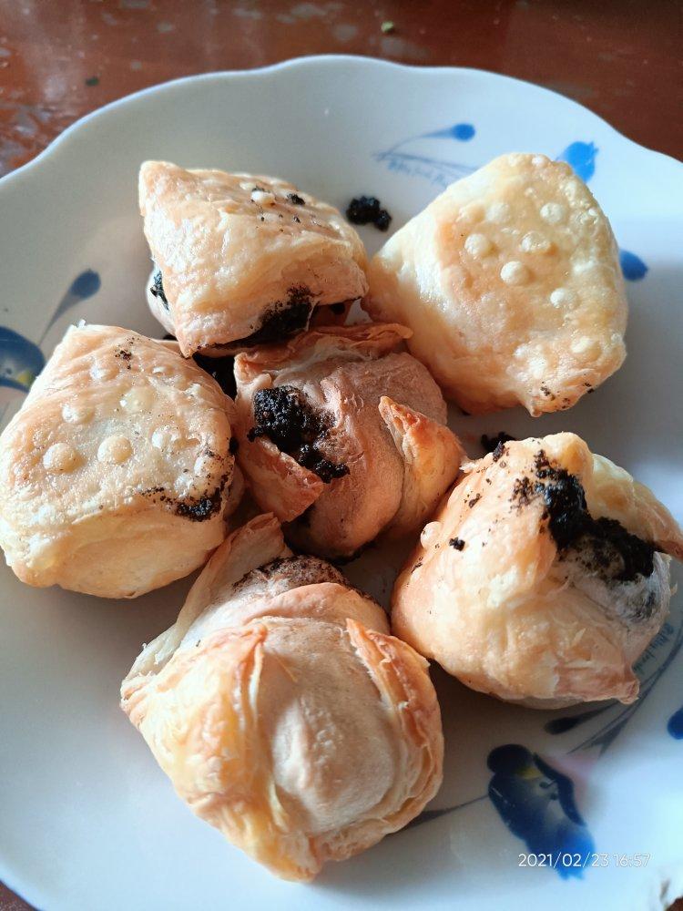 手抓饼vs空气炸锅版「酥皮芝士汤圆」