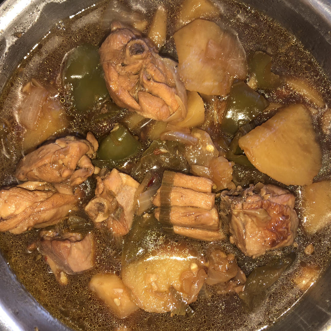 正宗新疆大盘鸡+裤带面