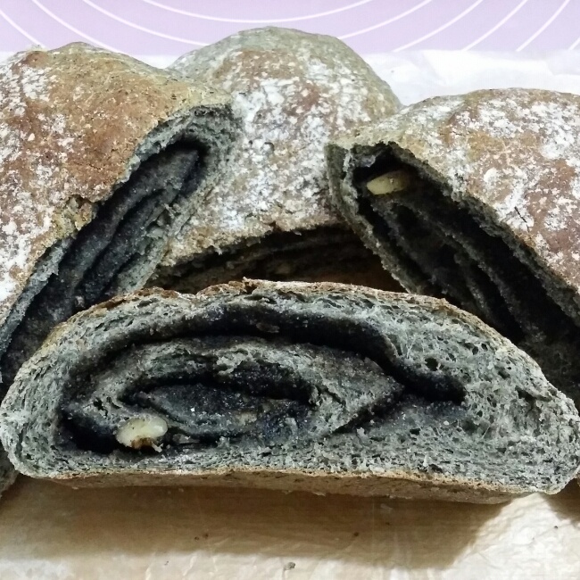 仿85度C家黑谷物核果（中种法）