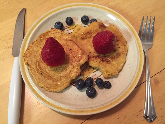 奶香玉米饼