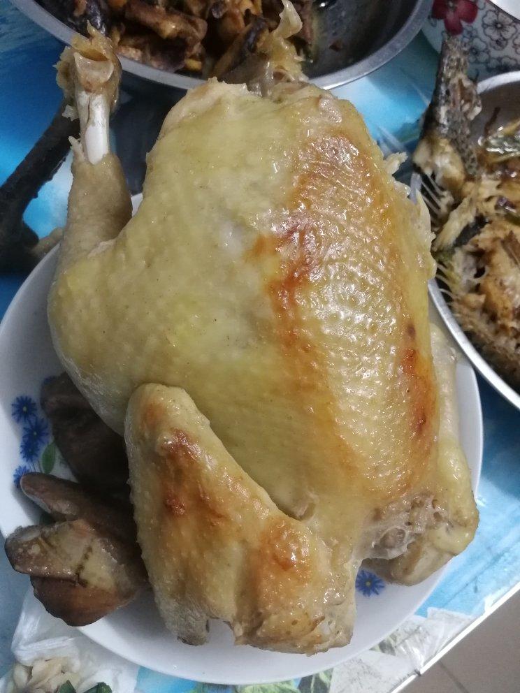 电饭锅盐焗鸡（简易版）