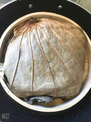 荷叶排骨饭的做法 步骤4