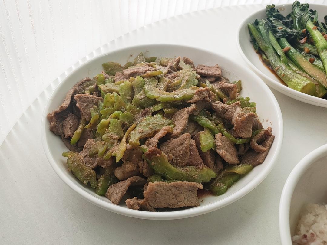豉汁凉瓜炒牛肉