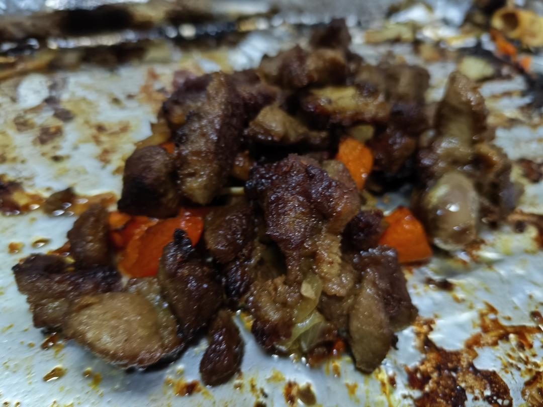 孜然烤羊肉丁