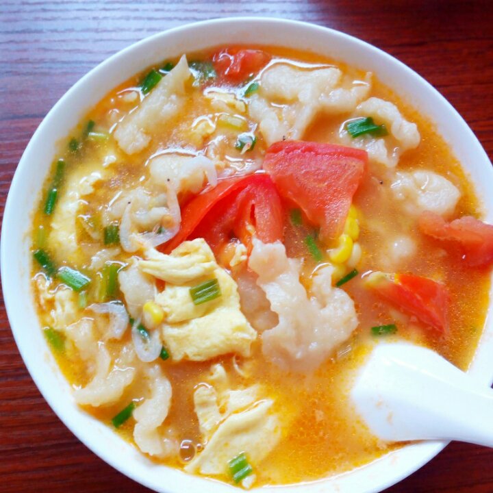 番茄鸡蛋疙瘩面