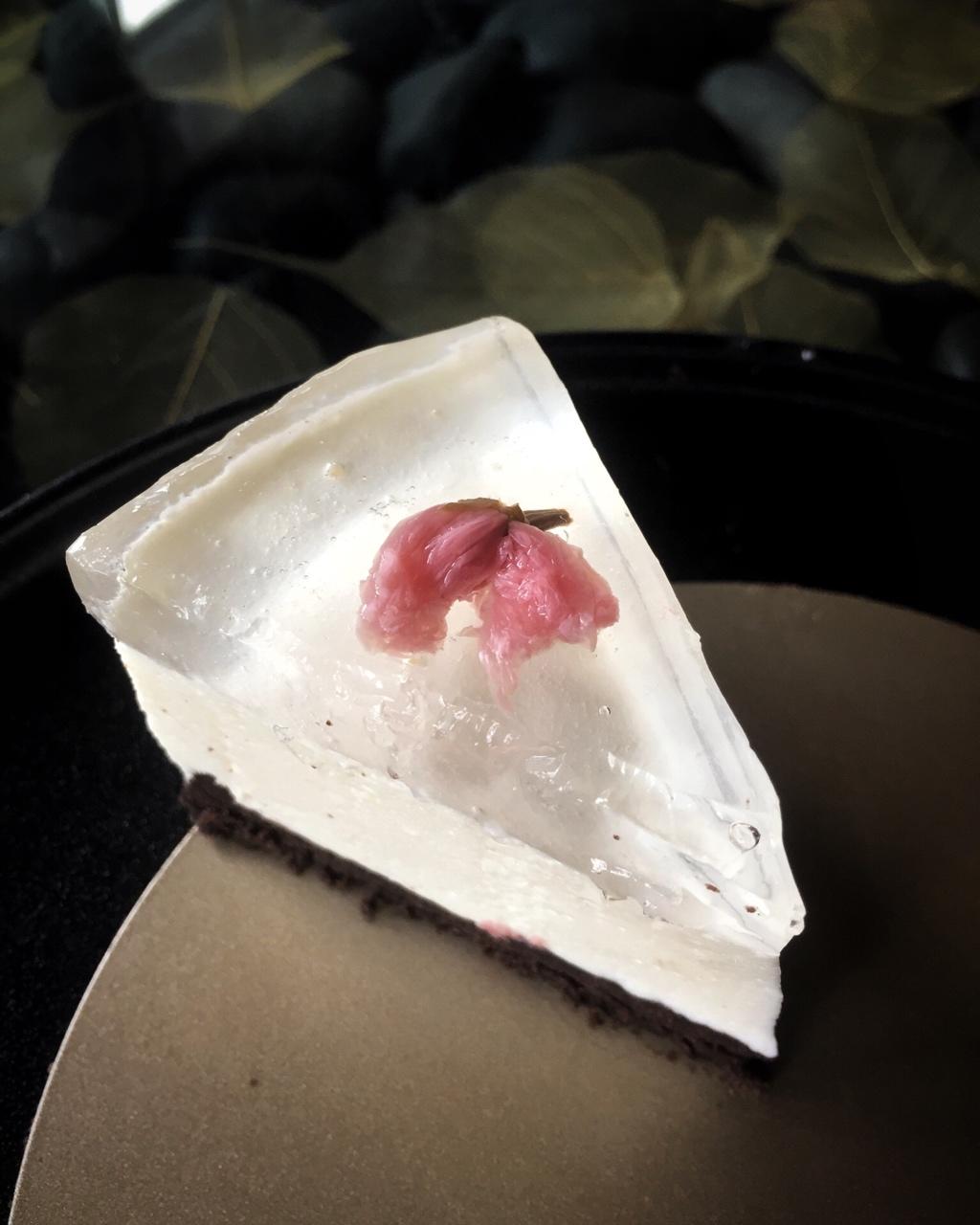 樱花酸奶慕斯蛋糕（免烤）