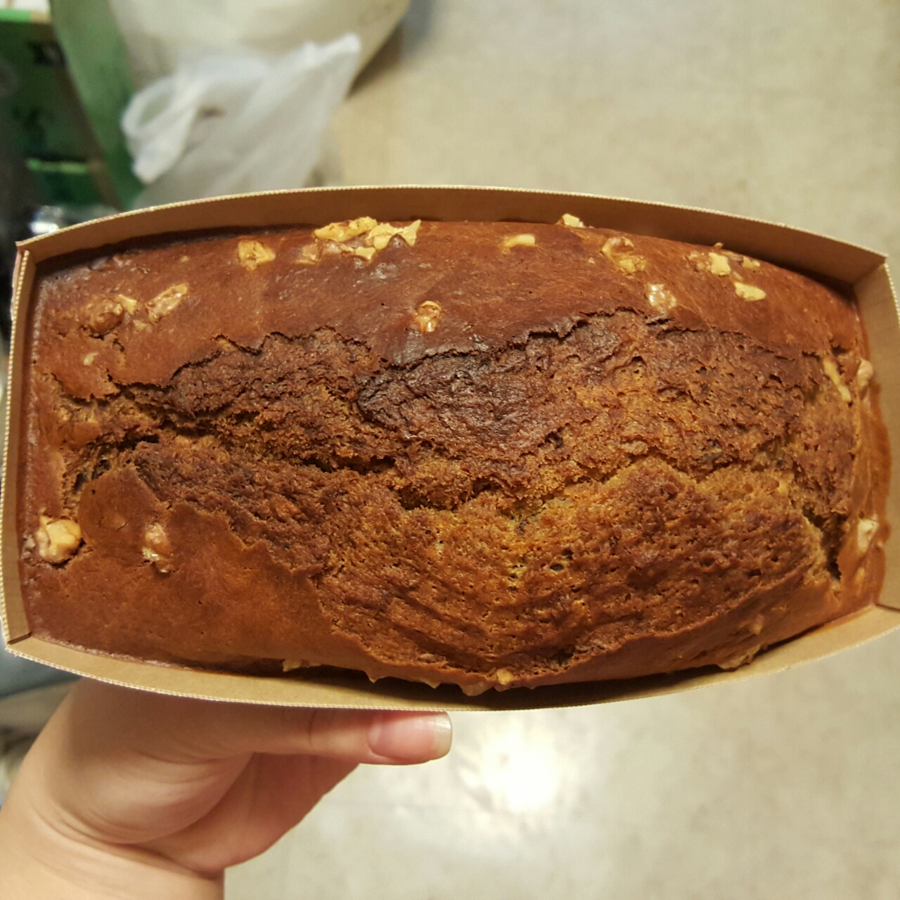 星巴克香蕉核桃蛋糕（Banana loaf）
