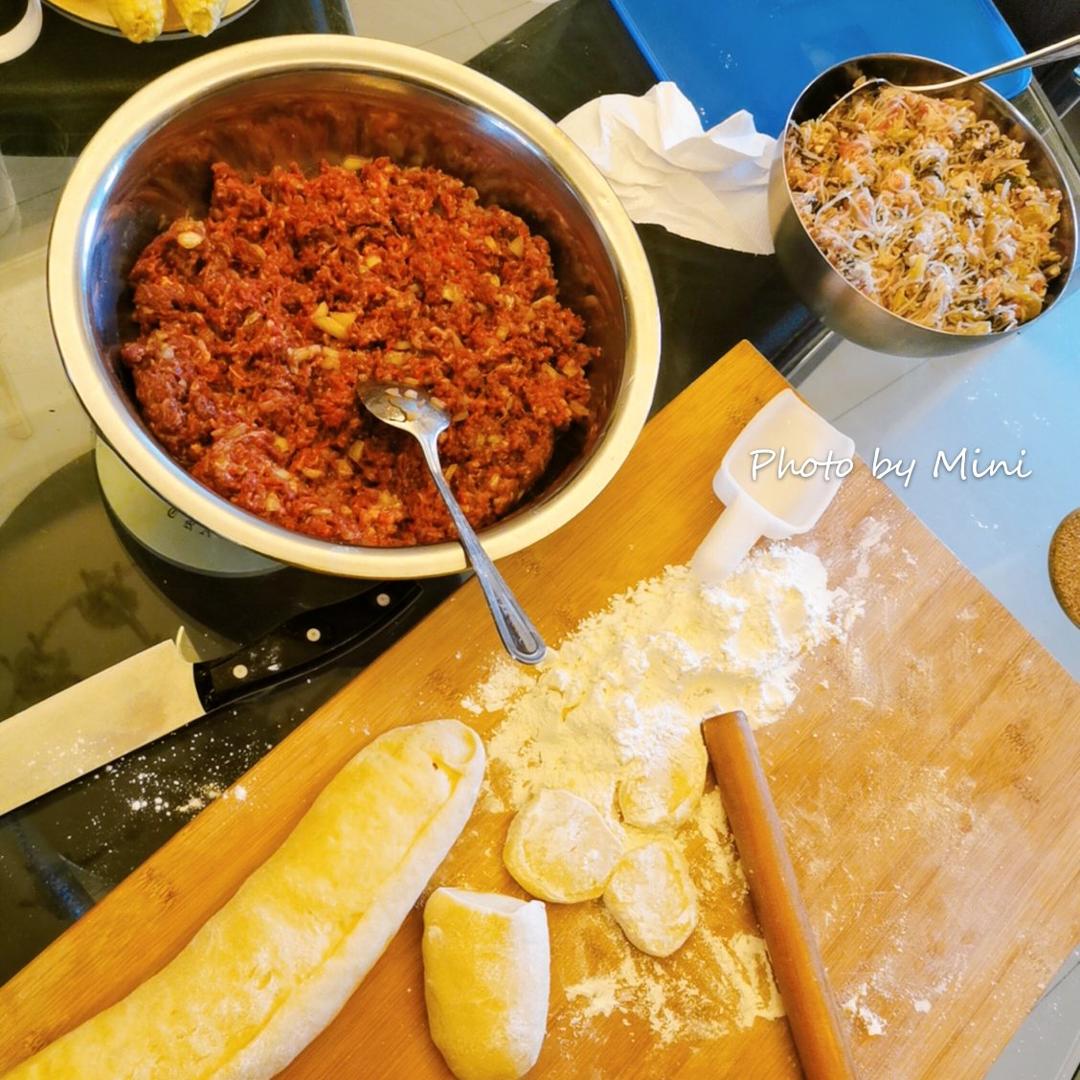 胡萝卜牛肉包子