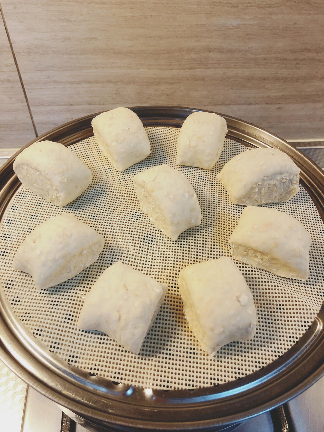 牛奶燕麦馒头【曼食慢语】