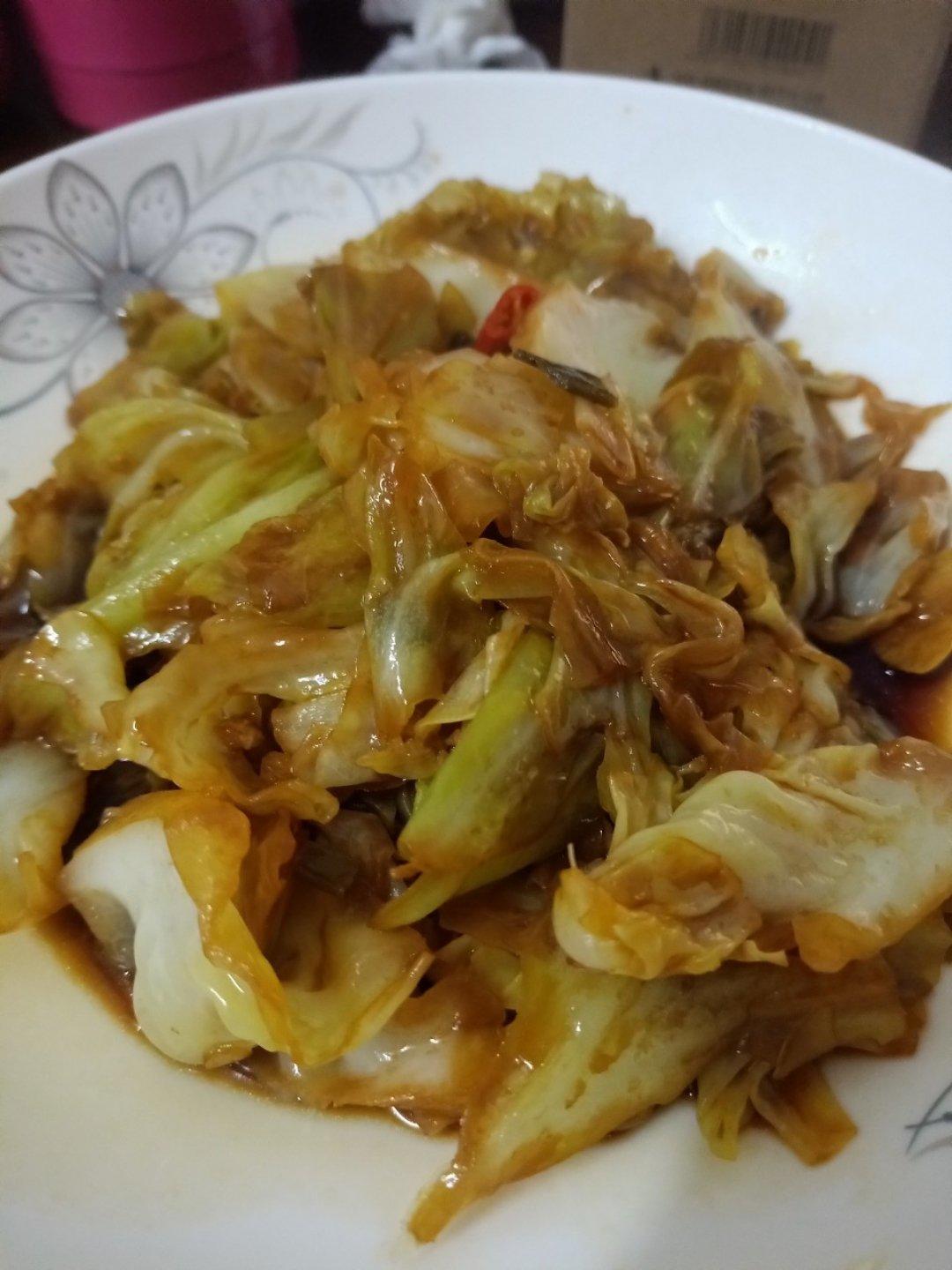 干锅包菜