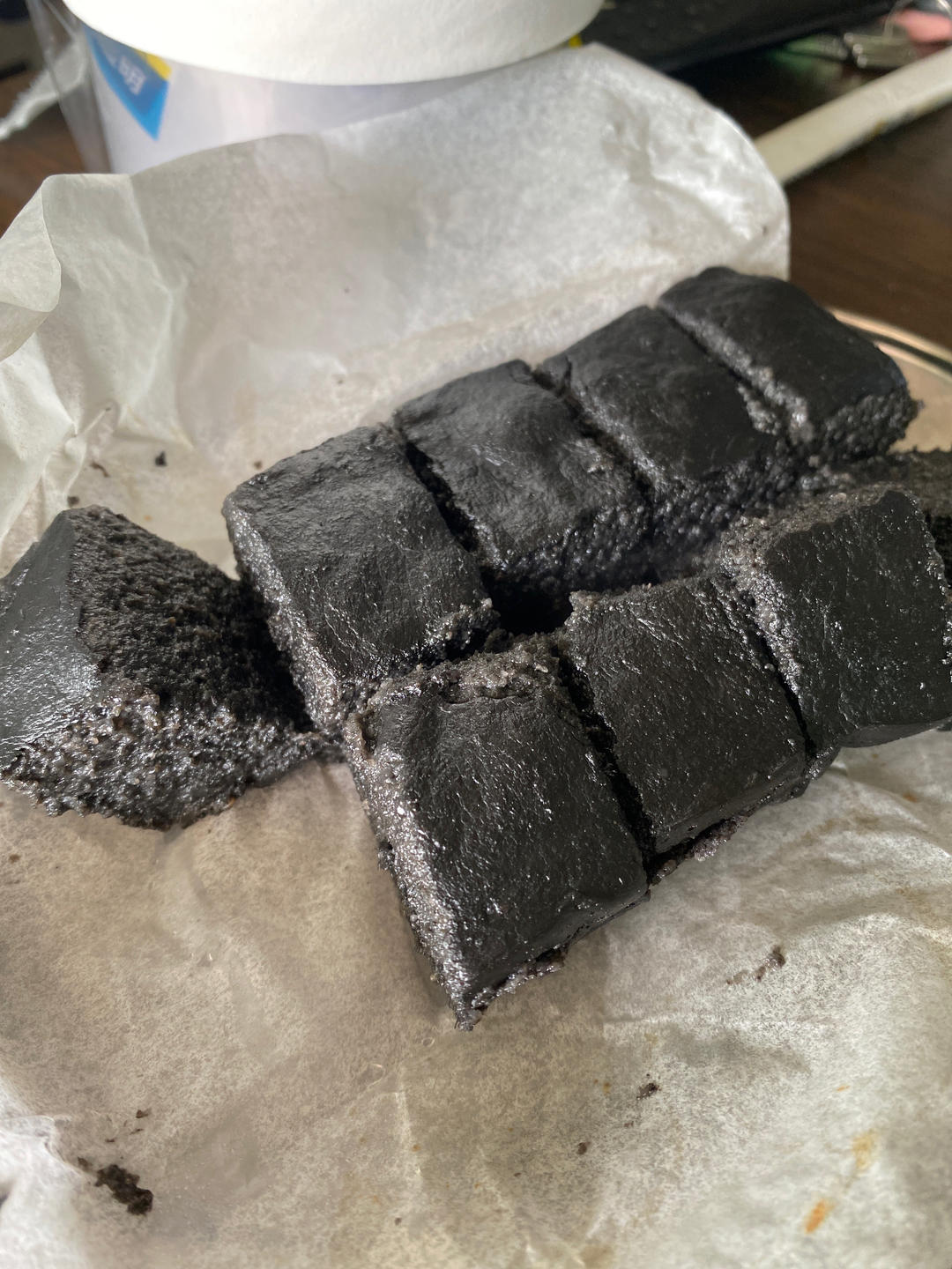 黑芝麻糯米糕，做法超简单