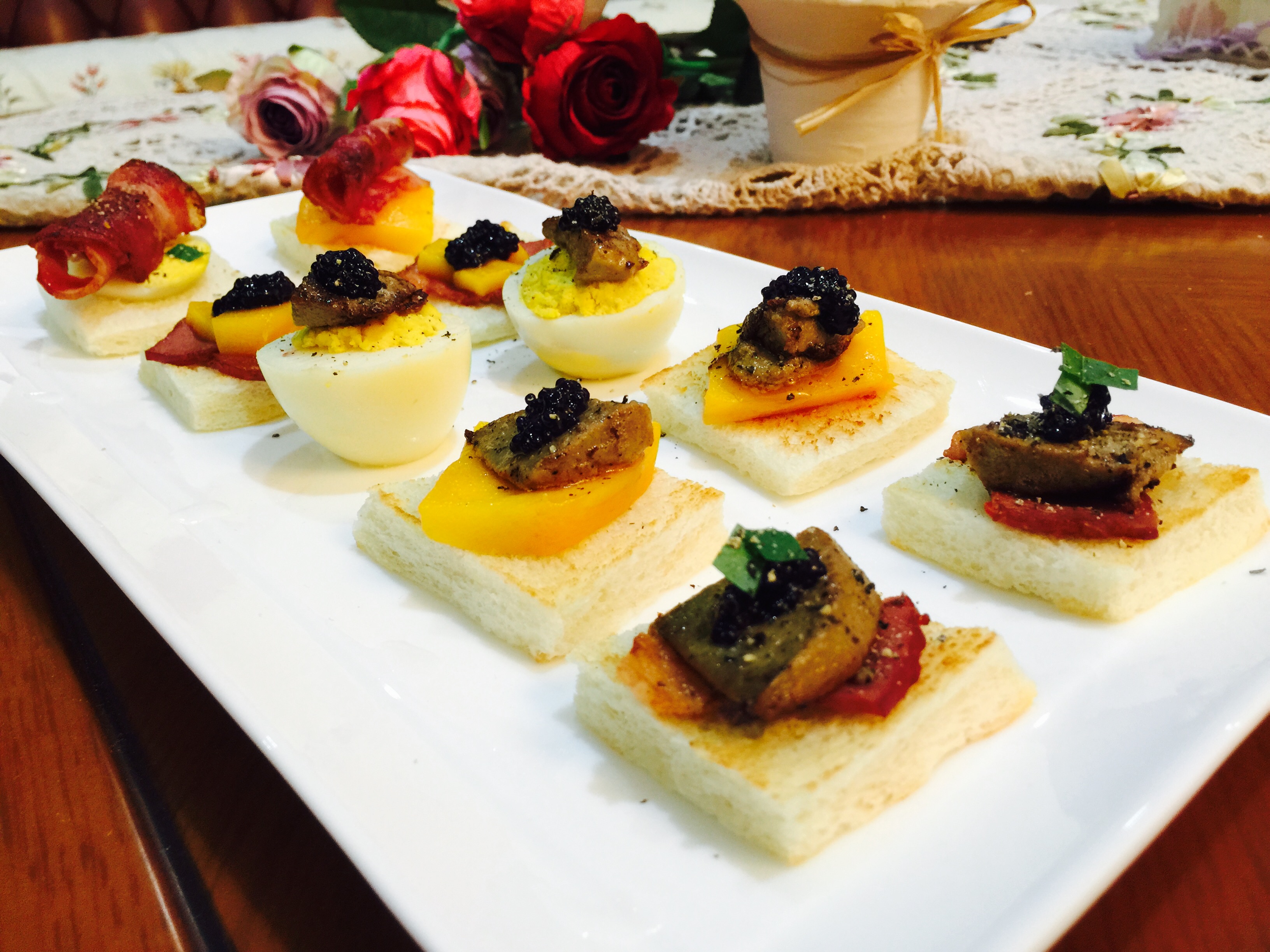 yumikin做的法式餐前菜