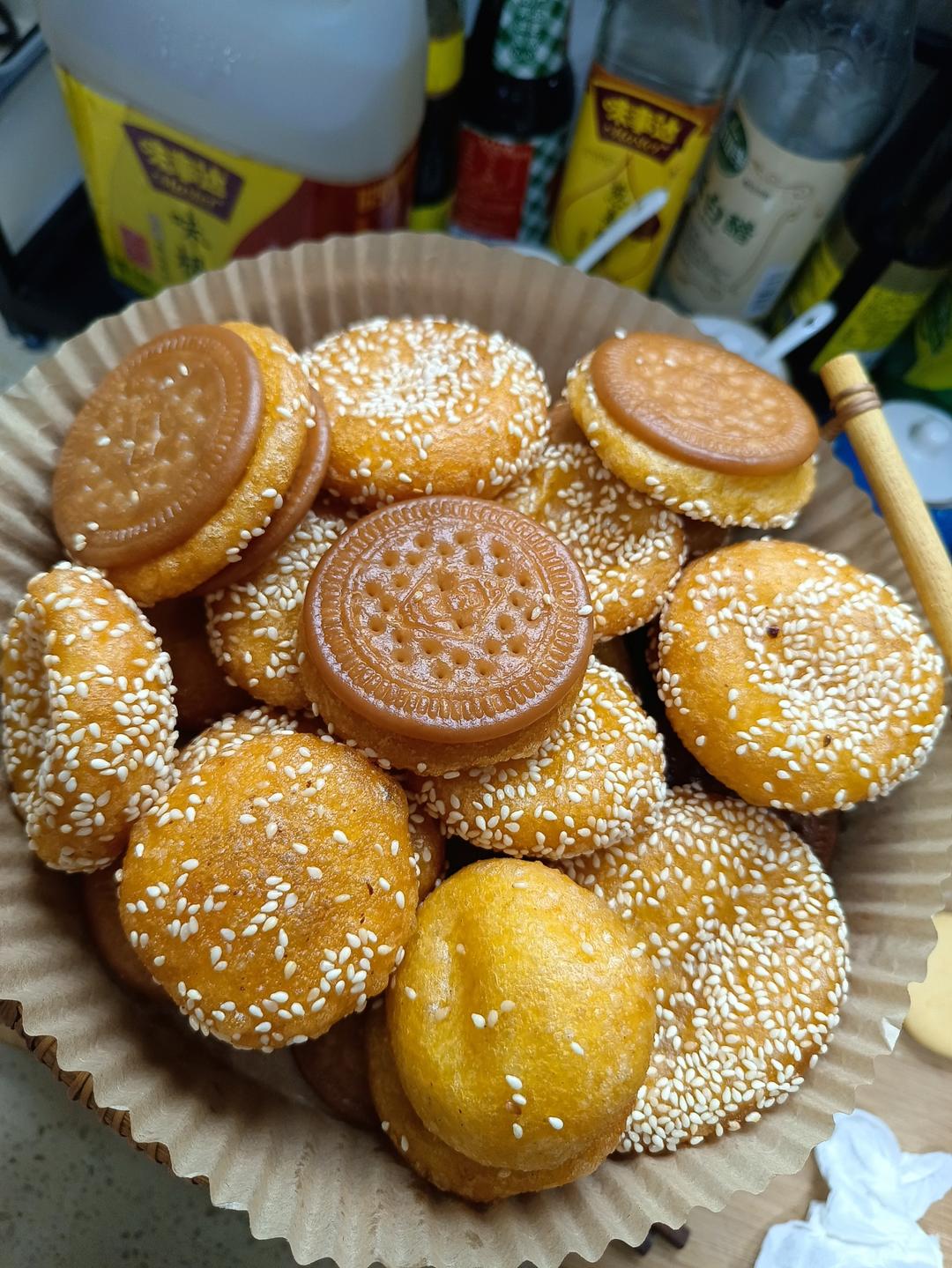外酥里糯的南瓜饼