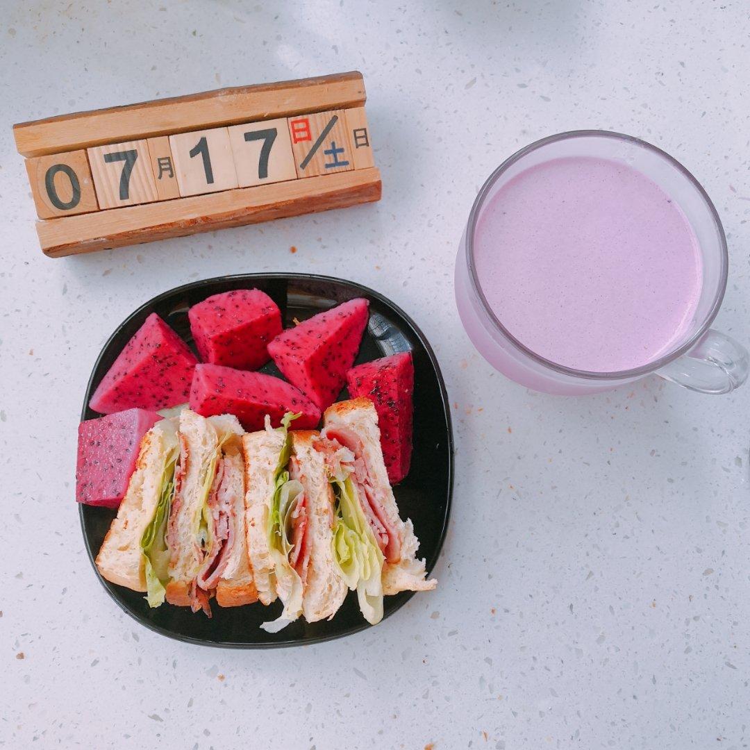 火腿芝士蛋三文治