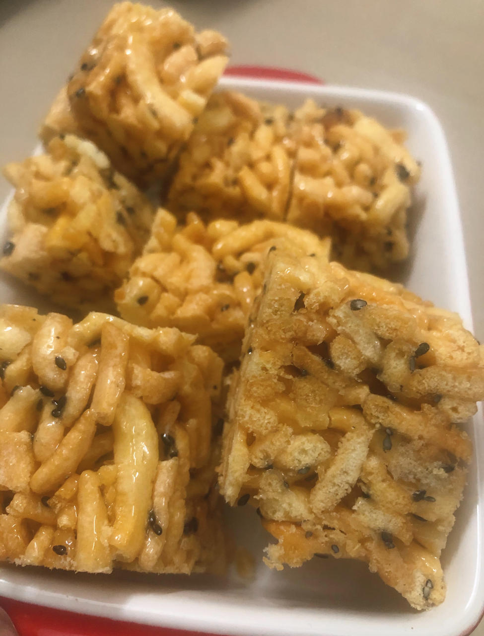 黑芝麻鸡蛋沙琪玛 两个关键温度很重要 手把手教你一次成功