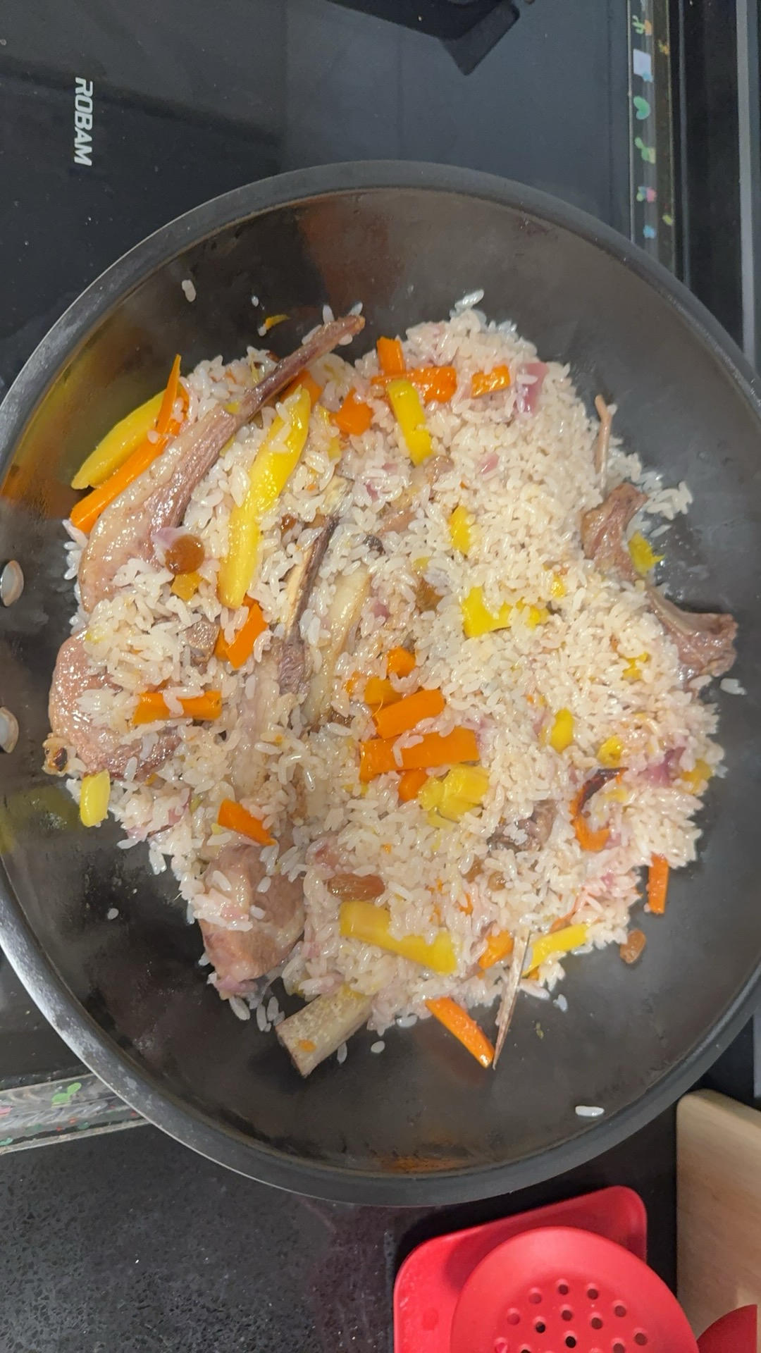 新疆羊排抓饭（出锅后米粒分明的秘密）