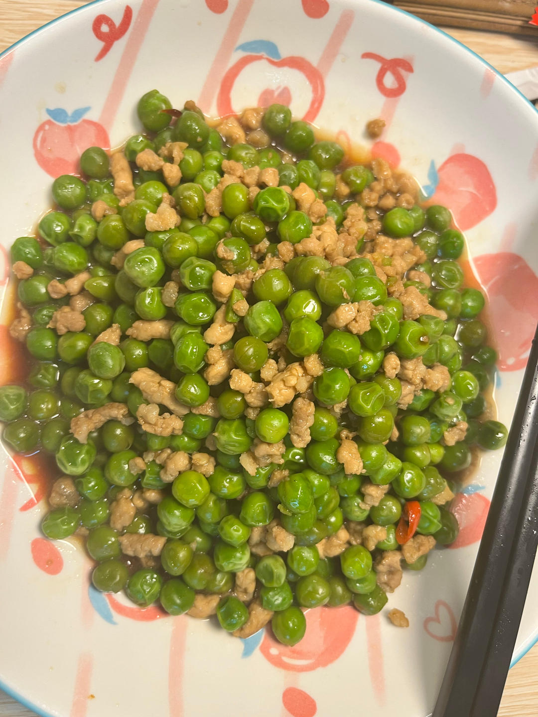 超下饭的豌豆肉沫