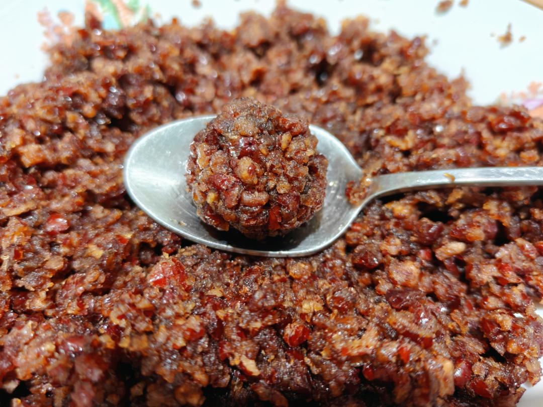 颗粒感的枣泥馅