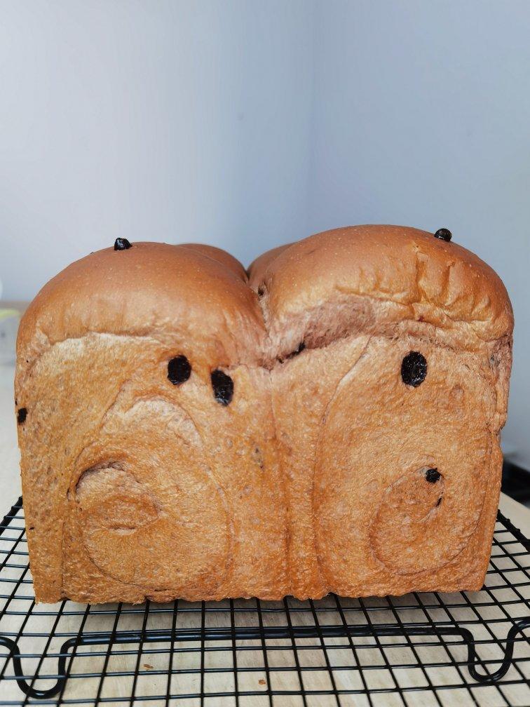 牛奶巧克力吐司