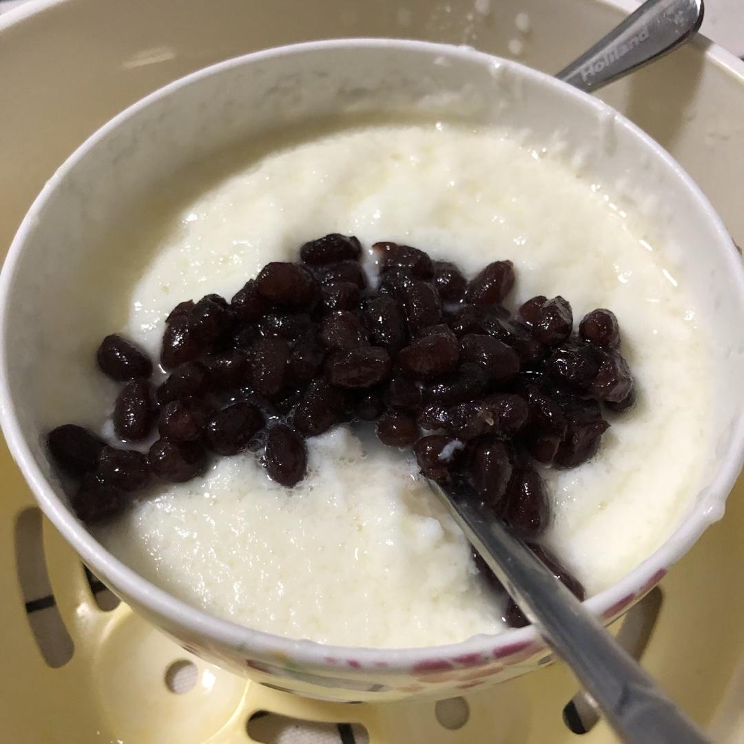 红豆双皮奶