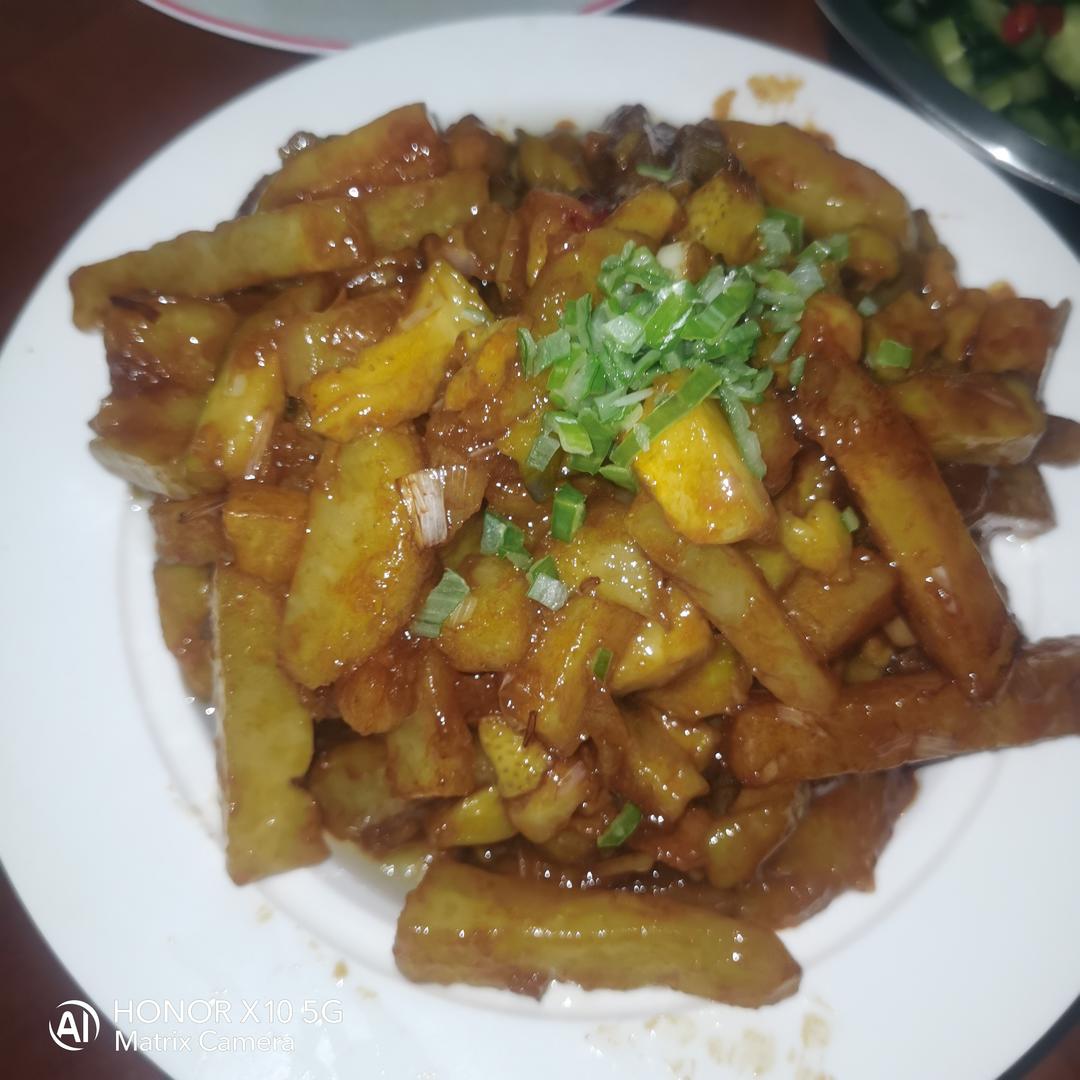 土豆烧茄子
