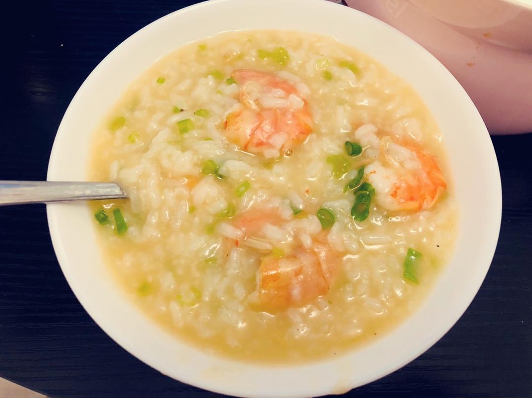 becky-cc做的秘制鲜虾粥