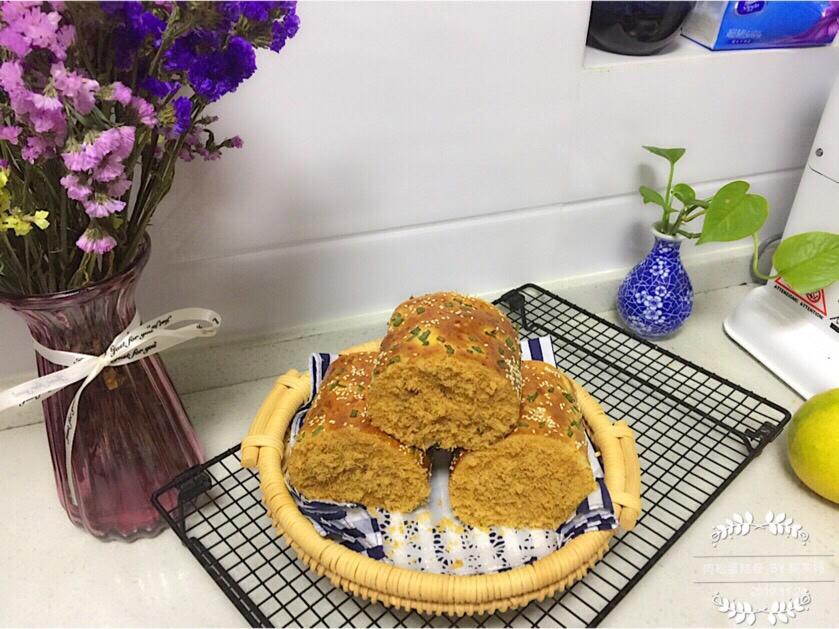 回忆的味道---肉松面包卷
