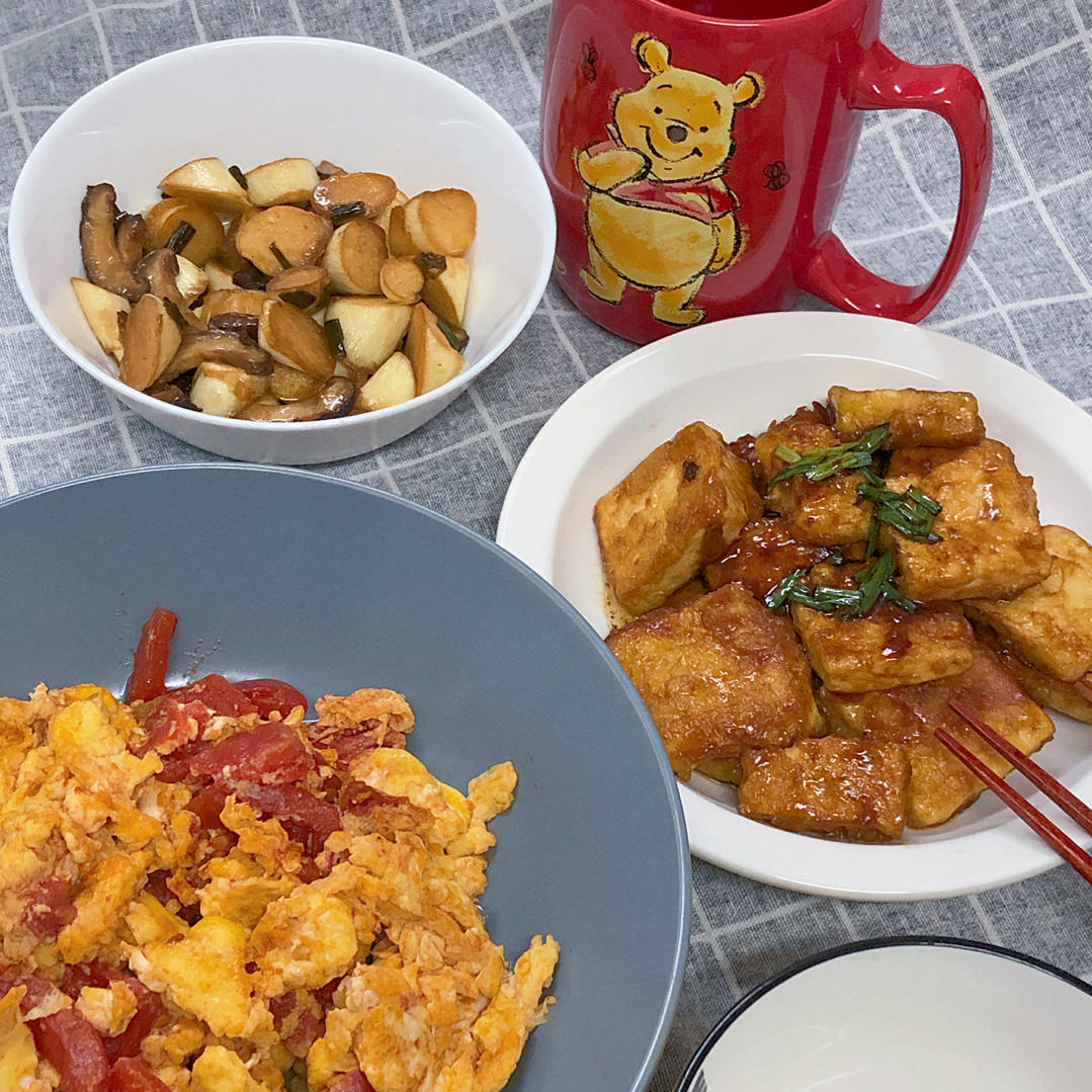 ✨香煎豆腐✨