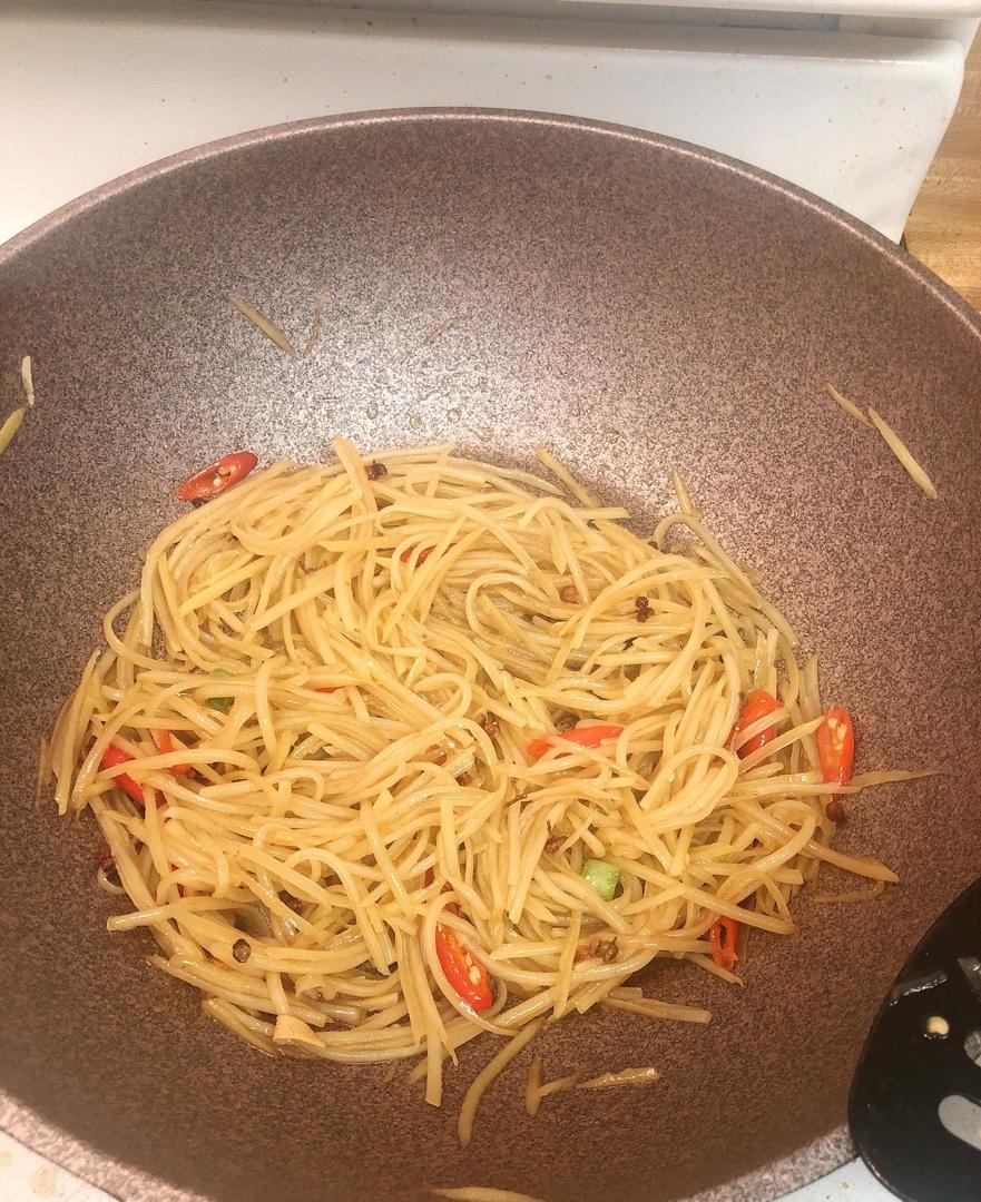 🌶️5分钟搞定“酸辣土豆丝”超级好吃开胃