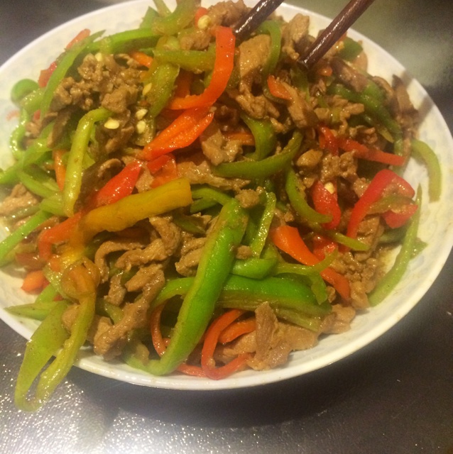 辣椒炒肉丝