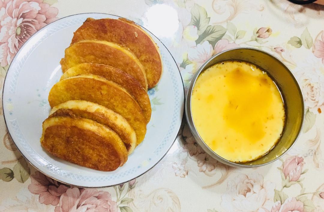 鸡蛋煎馒头片