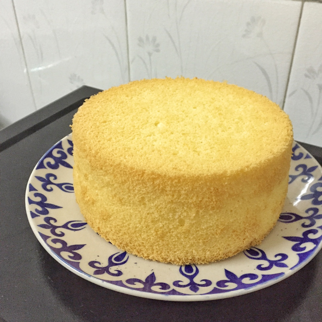 6寸戚风蛋糕（2蛋）