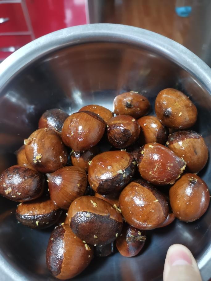 空气炸锅烤板栗