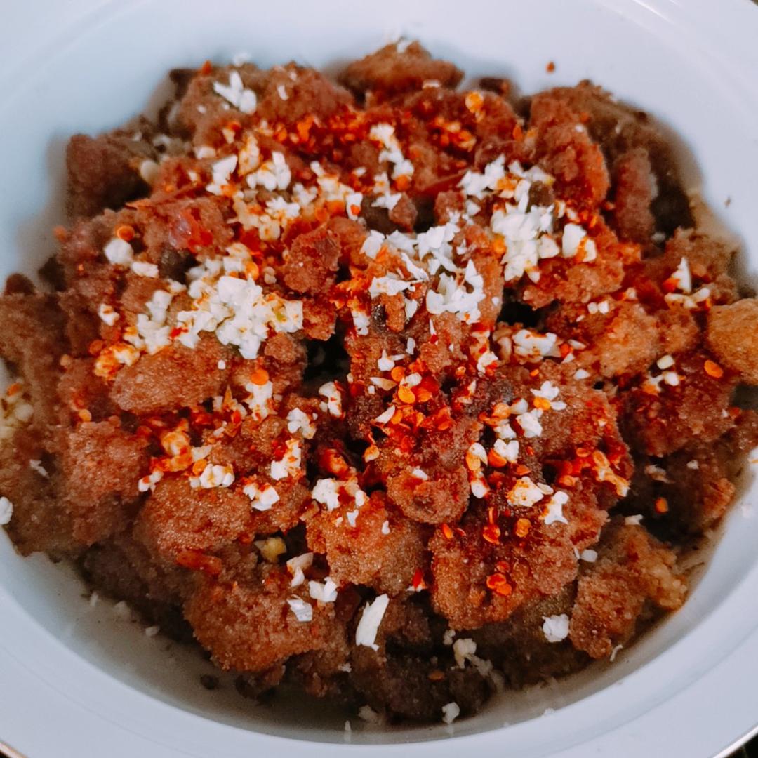 传统小笼粉蒸牛肉（粉蒸肉）