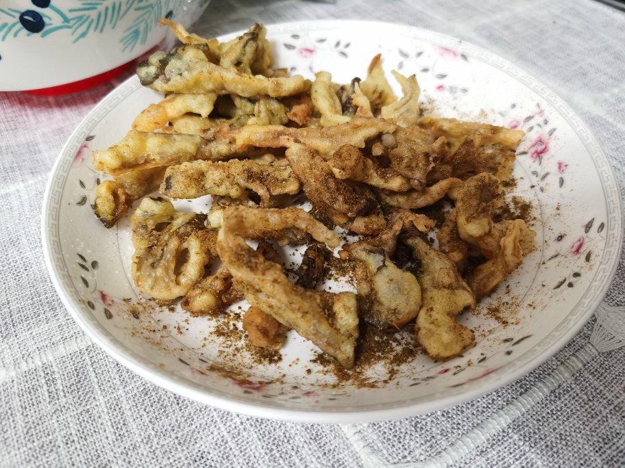 椒盐蘑菇-超好吃的下酒菜
