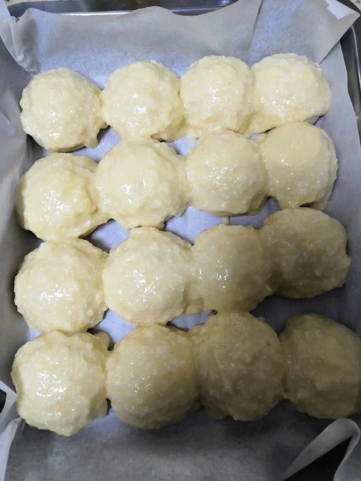 椰蓉餐包（一次发酵，玉米油版，或黄油）