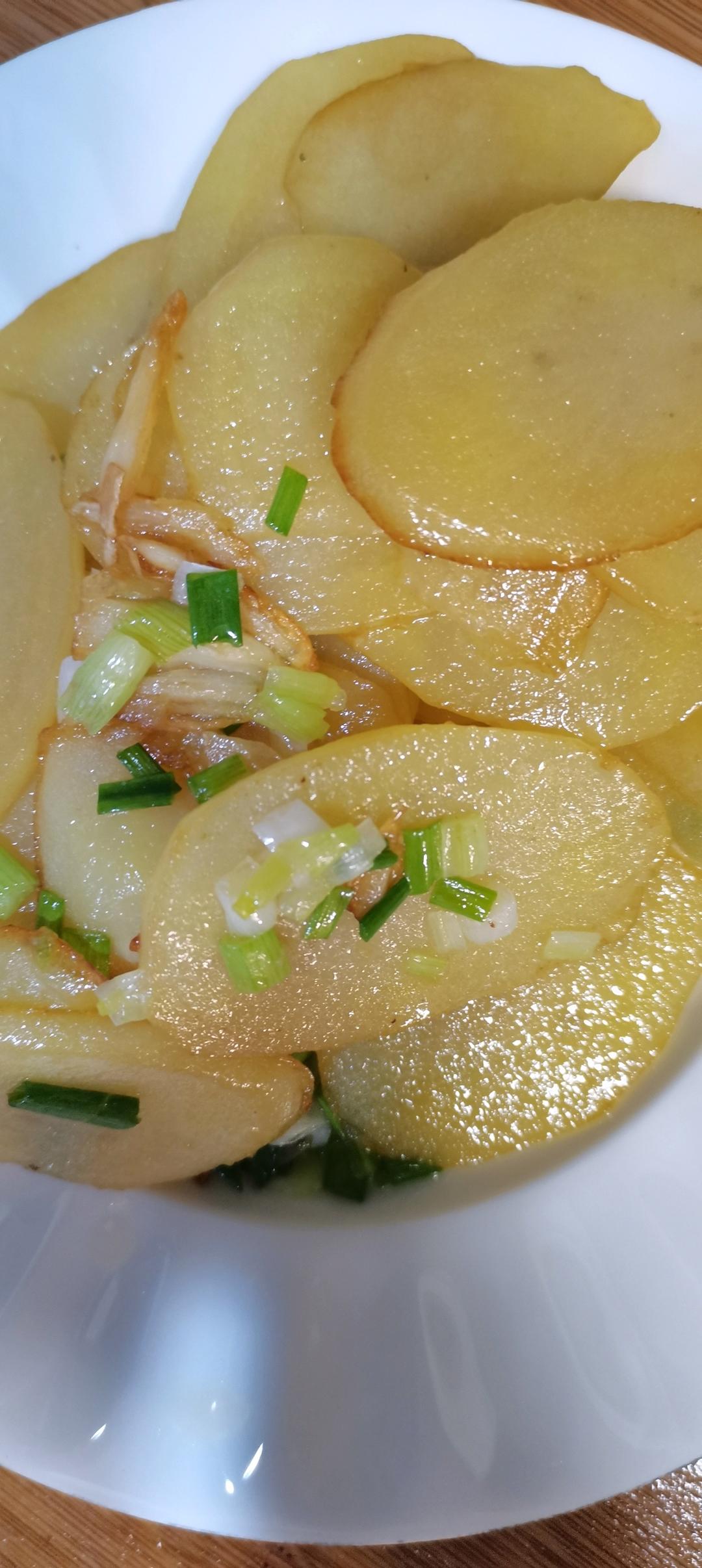 家常炒土豆片