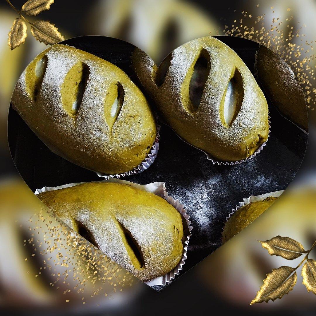 抹茶麻薯软欧包