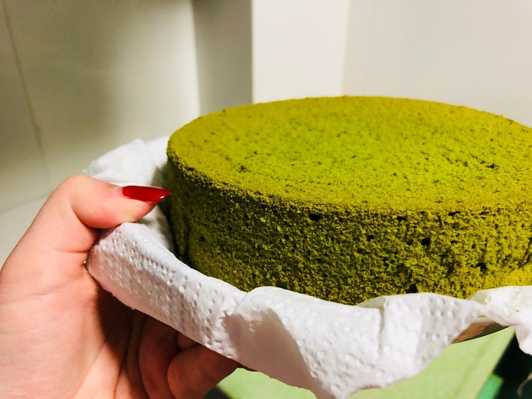 抹茶戚风蛋糕