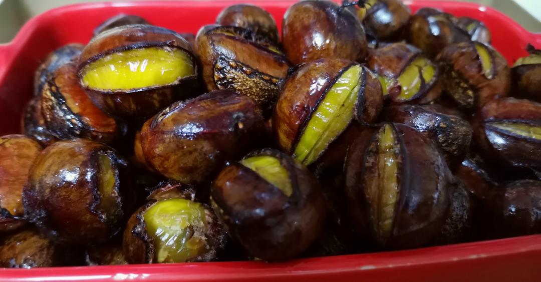 ‼️香甜软糯‼️轻松好剥㊙️烤箱版糖炒栗子