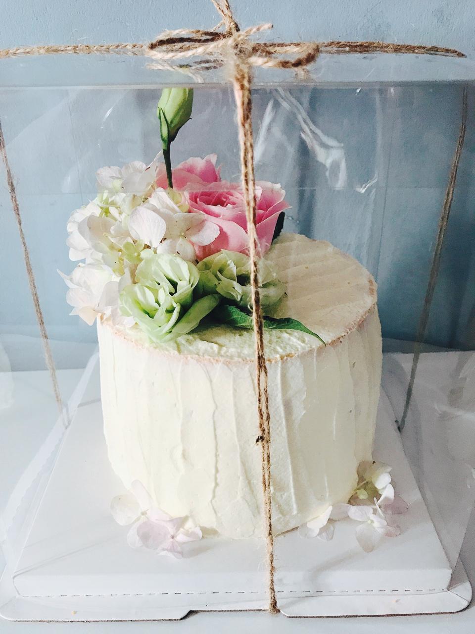 春暖花开缤纷裸蛋糕