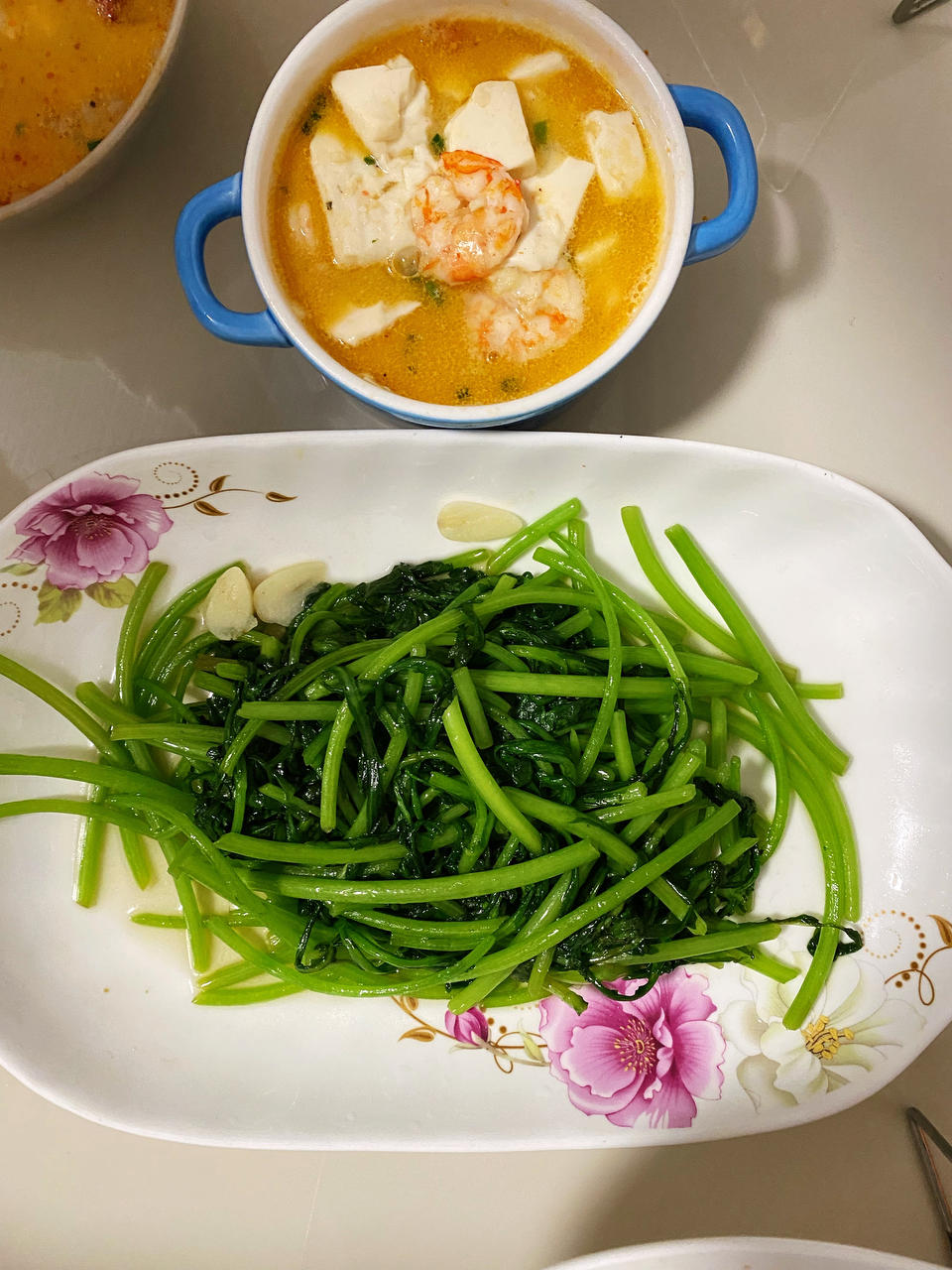 蒜蓉蒿子杆