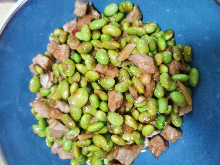 零厨艺毛豆烧肉