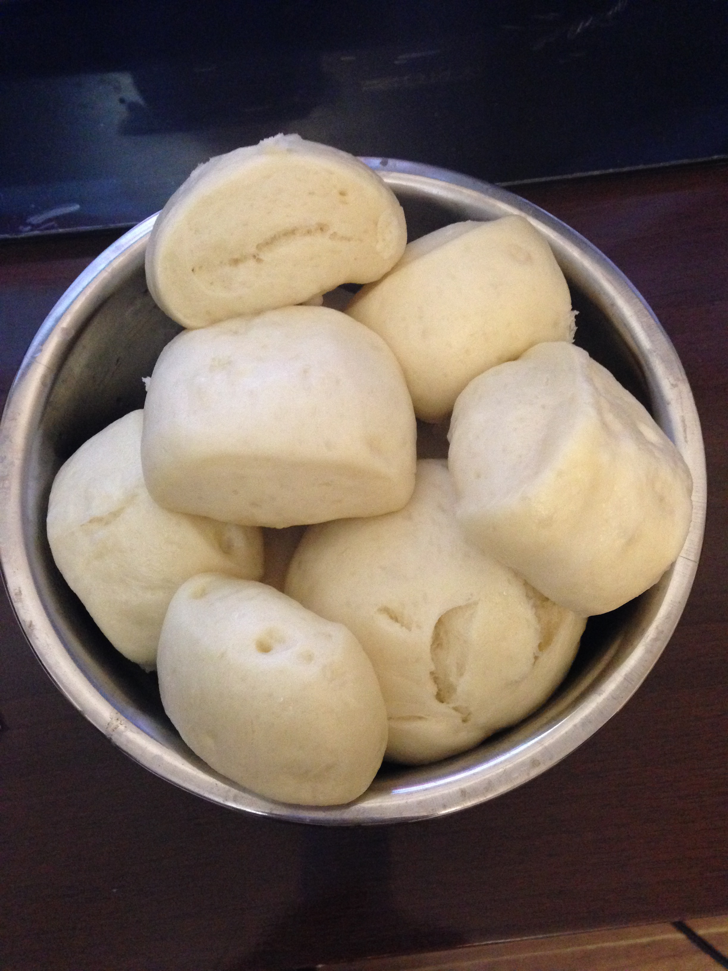 面包机版超松软牛奶馒头